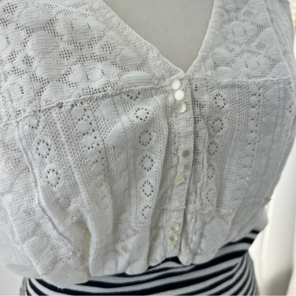 VTG FREE PEOPLE Y2K striped DRESS - Picture 4 of 7